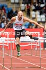 Mens 400 metres hurdles, British Championships, Birmingham. Photo: David T. Hewitson/Sports for All Pics